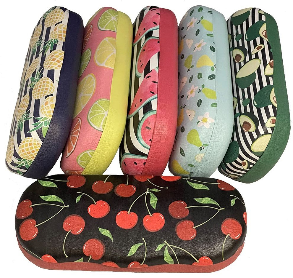 Fruit Salad Clamshell Eyeglass Case I Heart Eyewear