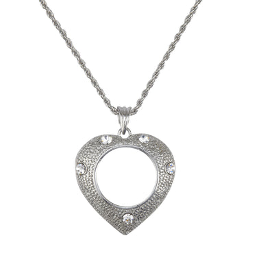 Heart Charmed Life Magnifier Necklace