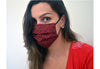 Reusable Pleated Face Mask- Heart Pattern