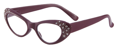 Women Designer Reading Glasses Purple 